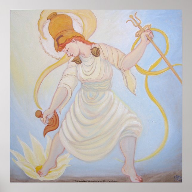 Athena as a Naro Dakini Poster (Front)
