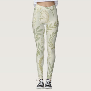Athena Botanical Activewear Olive Laurel Greek Leggings
