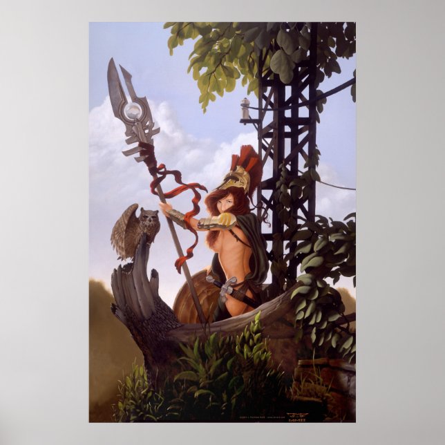 Athena by J. Matthew Root Poster (Front)