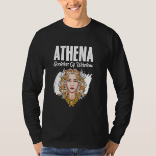 Athena Goddess of Wisdom Olympians Ancient Greek M T-Shirt