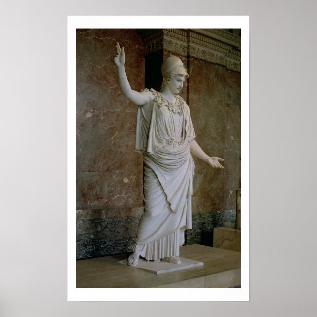 Athena, Greek, probably 5th century BC (marble) Poster (Front)