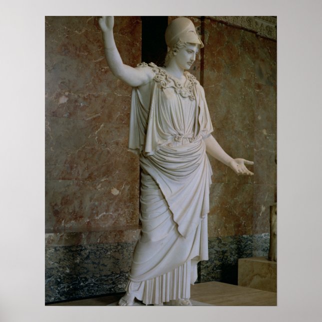 Athena, Greek, probably 5th century BC (marble) Poster (Front)