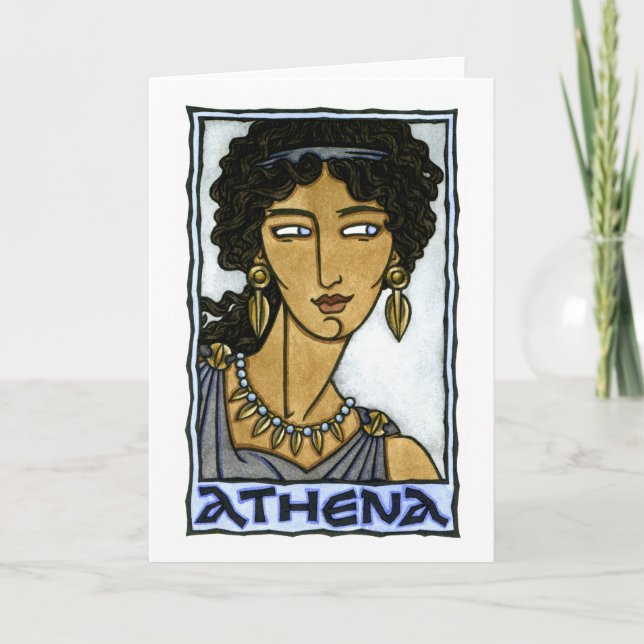 Athena Greeting Card (Front)