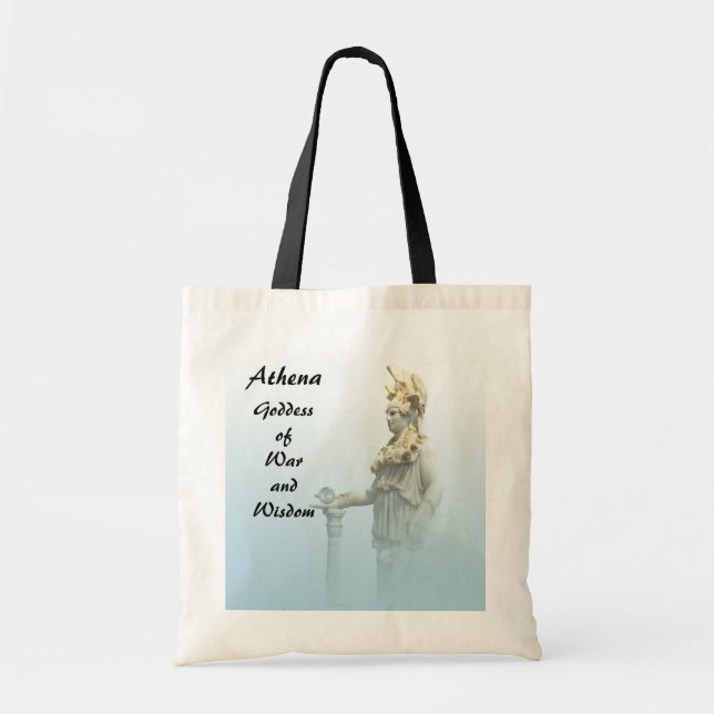 Athena in the Mist Tote Bag (Front)