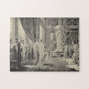 Athena in the Parthenon Jigsaw Puzzle