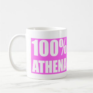 Athena name 100 percent coffee mug