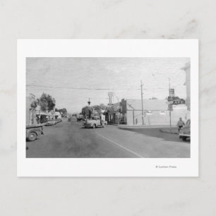 Athena, Oregon Main Street View Photograph Postcard