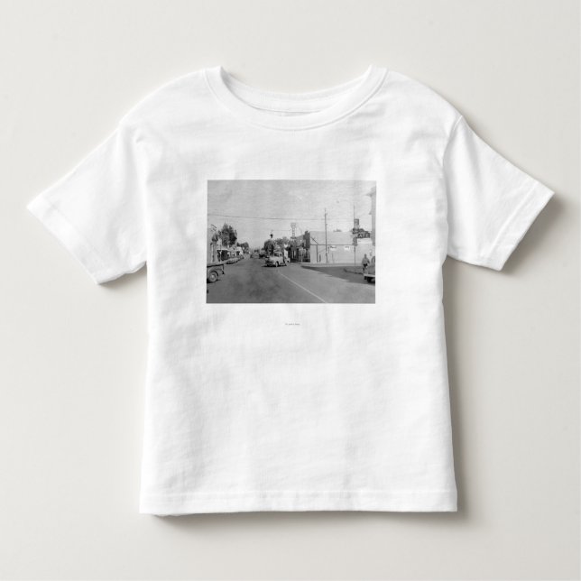Athena, Oregon Main Street View Photograph Toddler T-Shirt (Front)