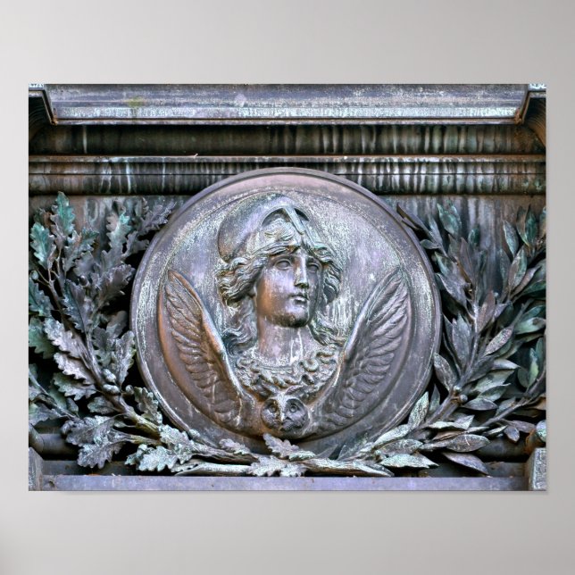 Athena Shield Poster (Front)