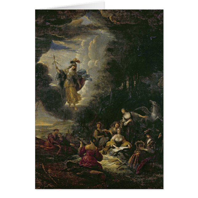 Athena visiting the Muses (Front)