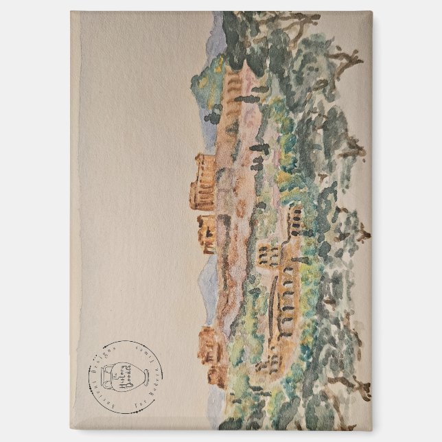 Athenian Acropolis Magnet (Front)