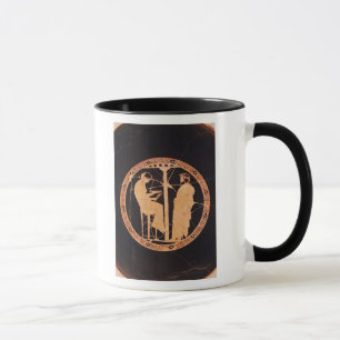 Athenian red-figure kylix depicting Aegeus Mug