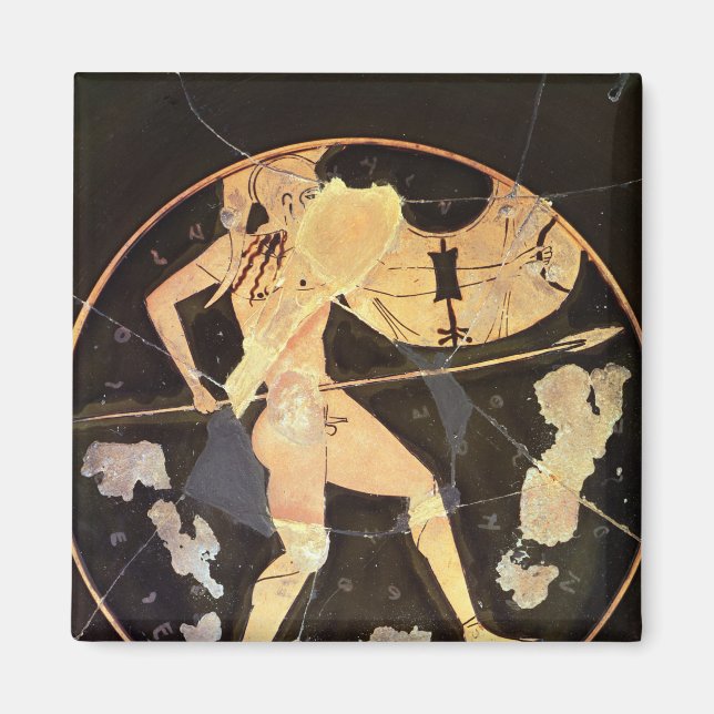 Athenian red-figure kylix magnet (Front)