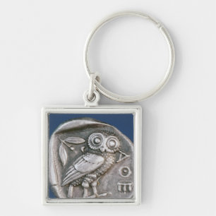 Athenian tetradrachma key ring