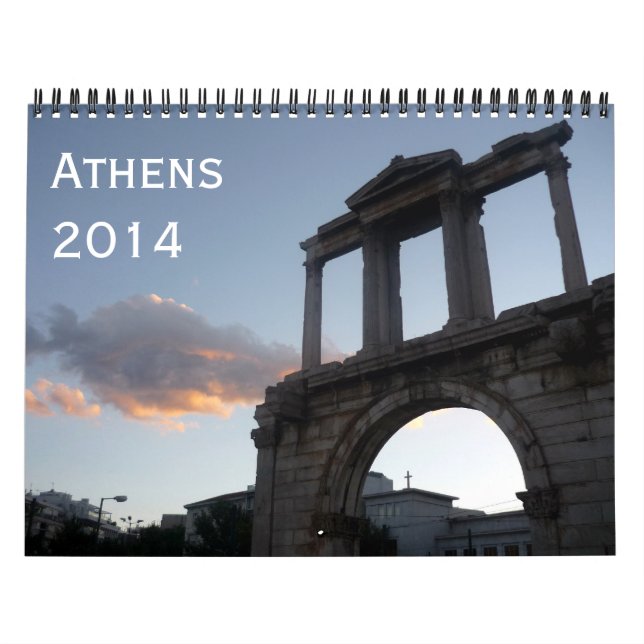 athens 2014 calendar (Cover)