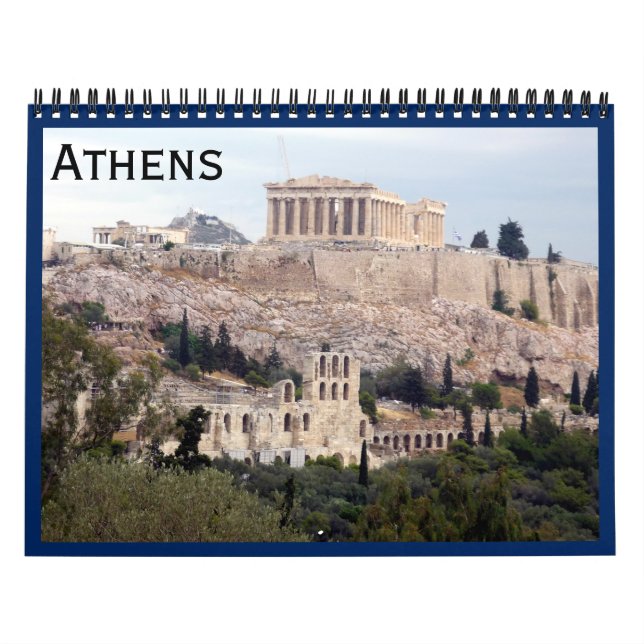 athens 2026 calendar (Cover)
