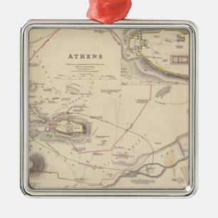 Athens, Acropolis Metal Tree Decoration