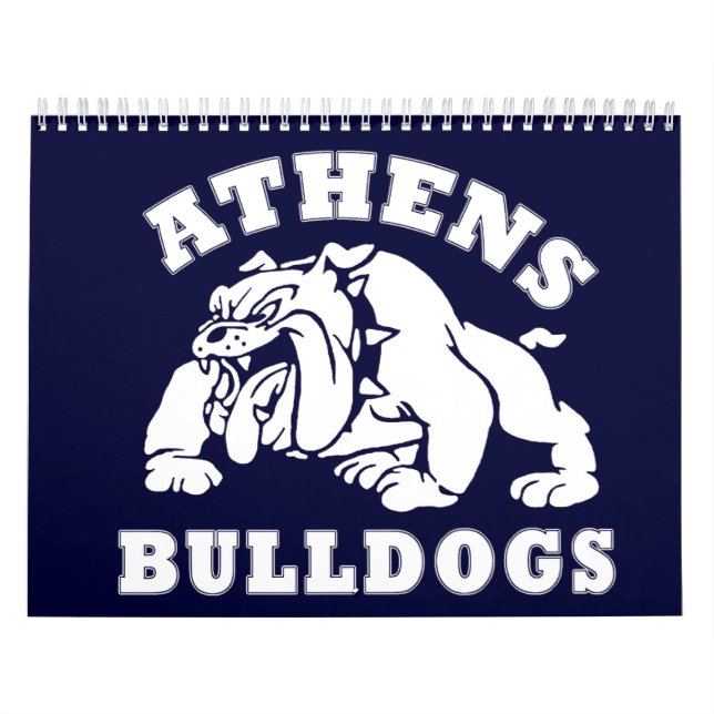 Athens Bulldogs calendar (Cover)