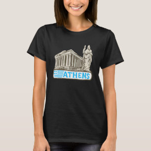 Athens City Greece souvenir for men women T-Shirt