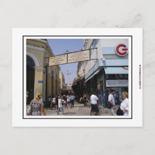 Athens Flea Market Postcard