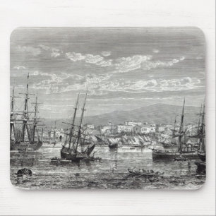 Athens: general view of the Piraeus, Mouse Pad