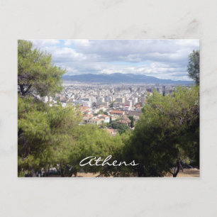athens glimpse postcard