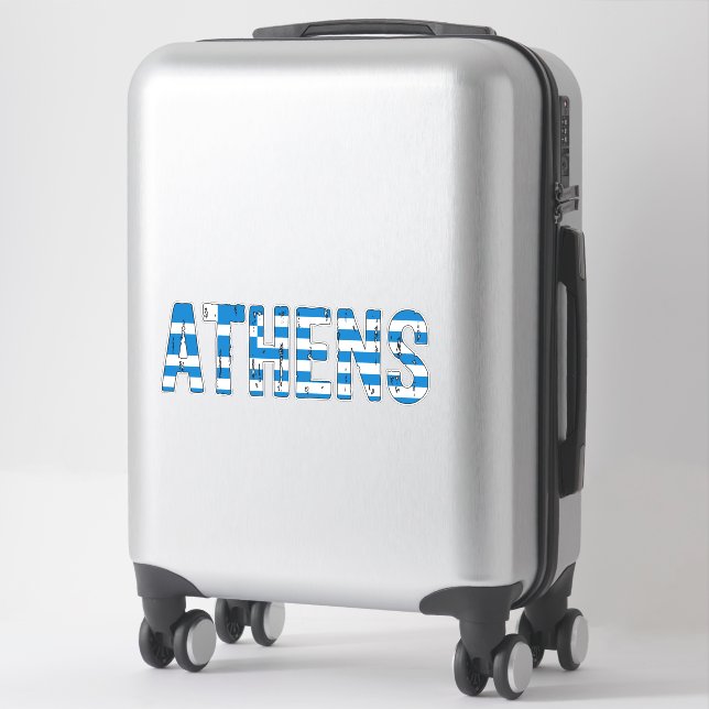 Athens Greece (Suitcase)