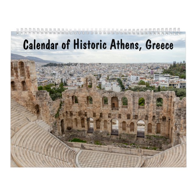 Athens, Greece Calendar (Cover)