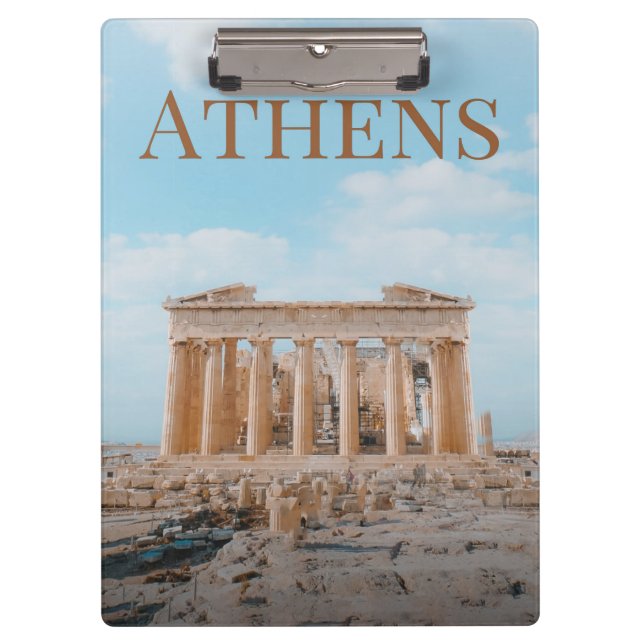 Athens Greece Clipboard (Front)
