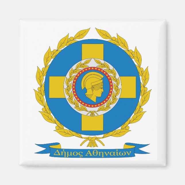 Athens, Greece Coat of Arms Magnet (Front)