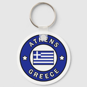 Athens Greece Key Ring