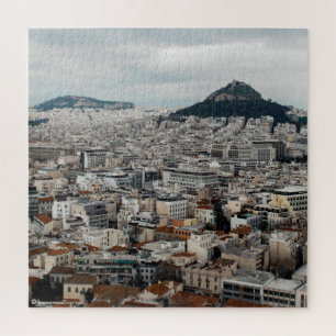 Athens - Greece, Landscape Jigsaw Puzzle