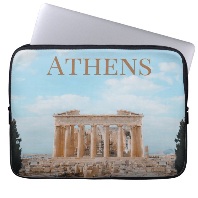 Athens Greece Laptop Sleeve (Front)