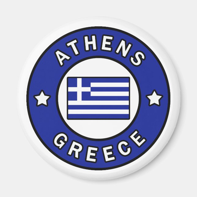 Athens Greece Magnet (Front)