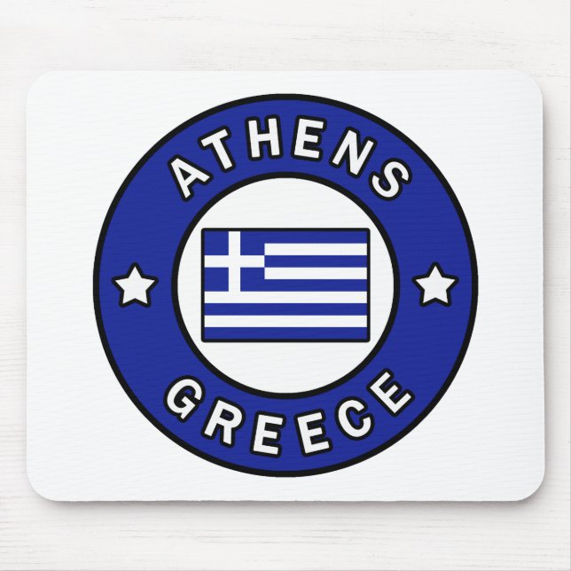 Athens Greece Mouse Pad (Front)