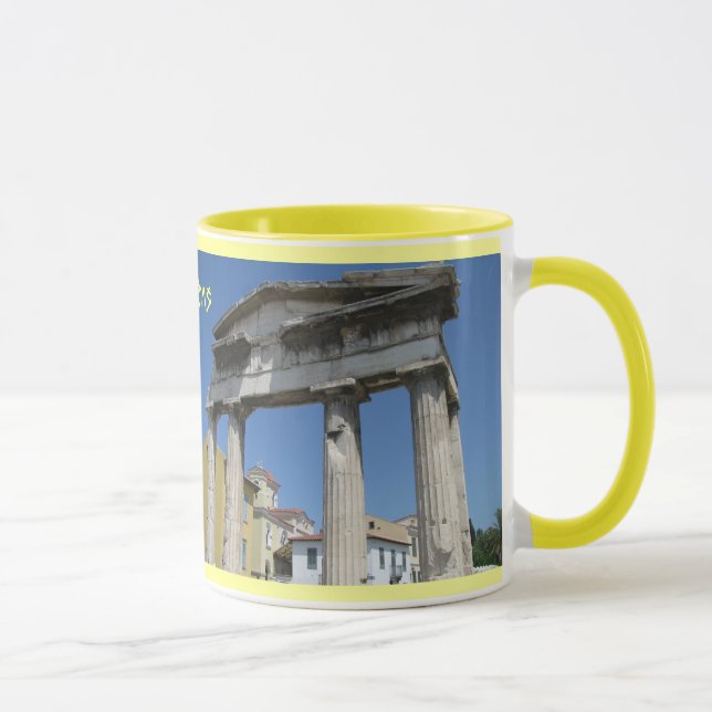 Athens Greece mug design (Right)