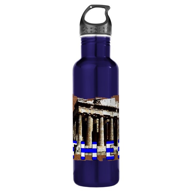 Athens Greece Parthenon 710 Ml Water Bottle (Front)