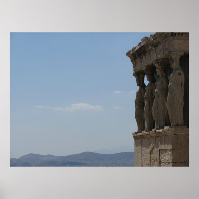 Athens Greece photography poster (Front)