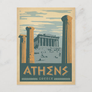 Athens, Greece Postcard