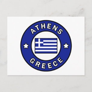 Athens Greece Postcard