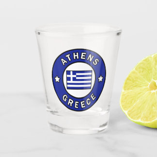 Athens Greece Shot Glass