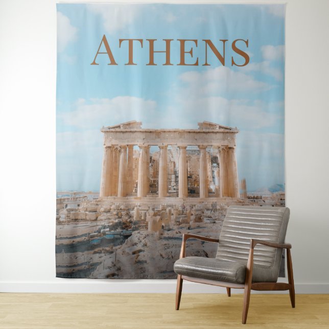 Athens Greece Tapestry (In Situ)