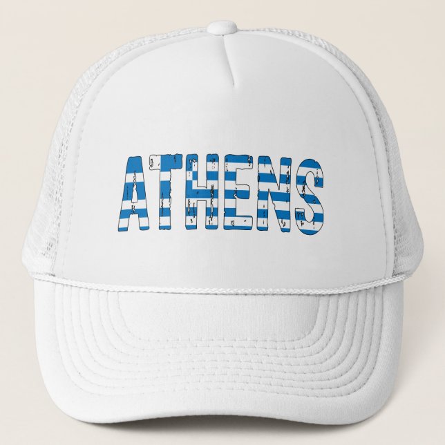 Athens Greece Trucker Hat (Front)