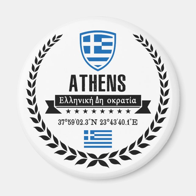Athens Magnet (Front)