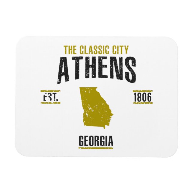 Athens Magnet (Horizontal)