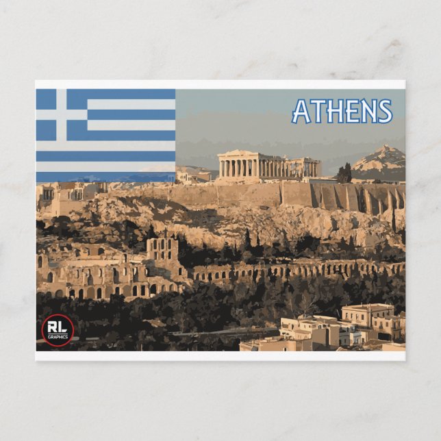Athens Postcard (Front)