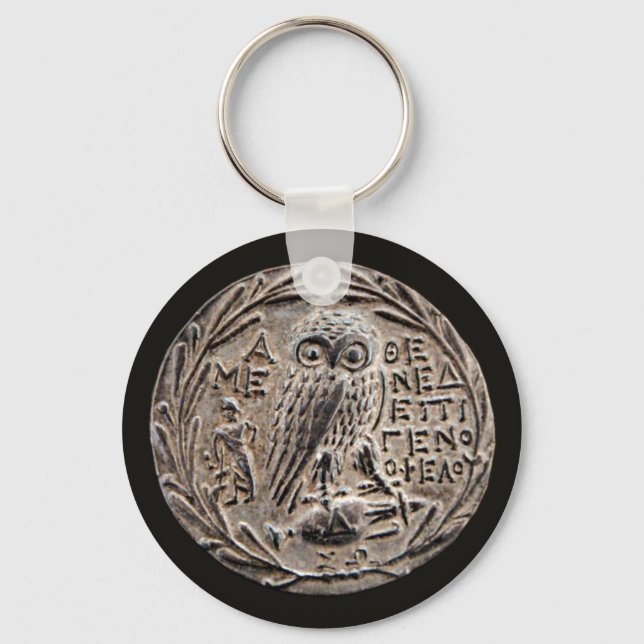Athens Silver Tetradrachm Key Ring (Front)