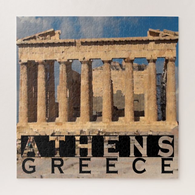 Athens Square Puzzle (Vertical)