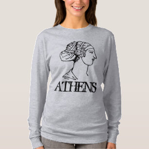 ATHENS, travel shirts, add text T-Shirt