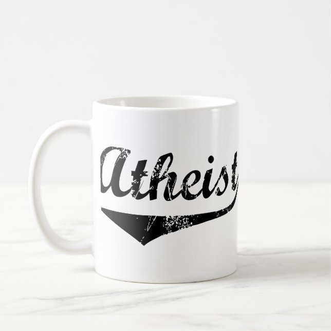 Athiest, Athiest Coffee Mug (Left)